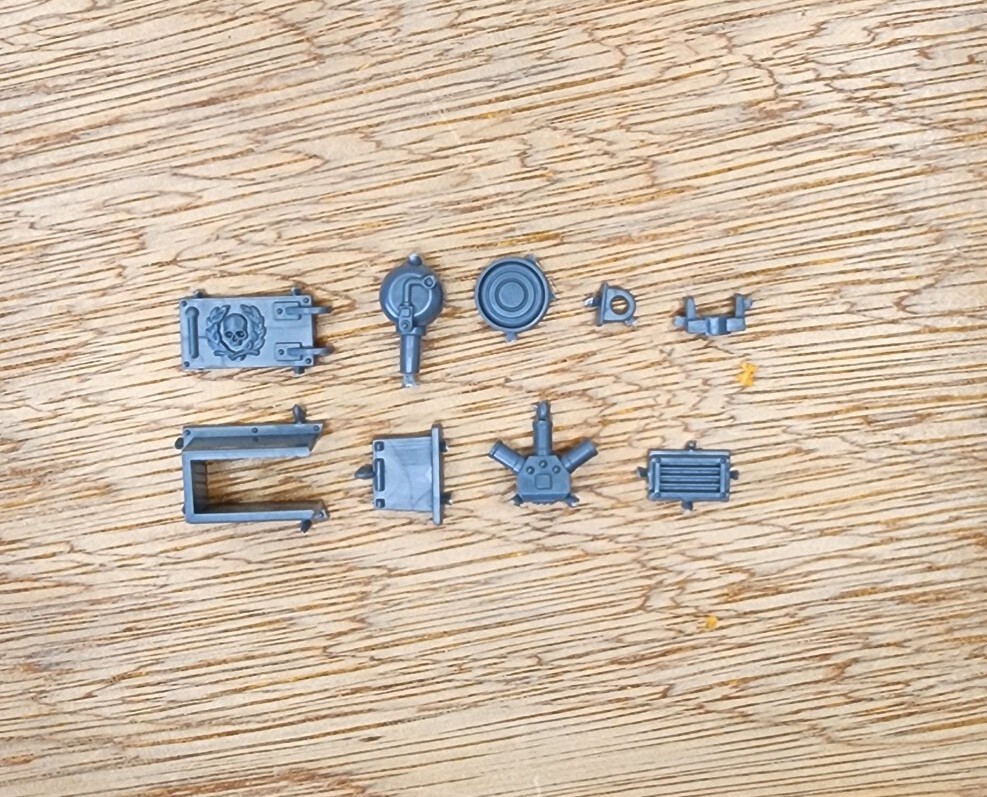 Imperial Guard Leman Russ Accessories Bits