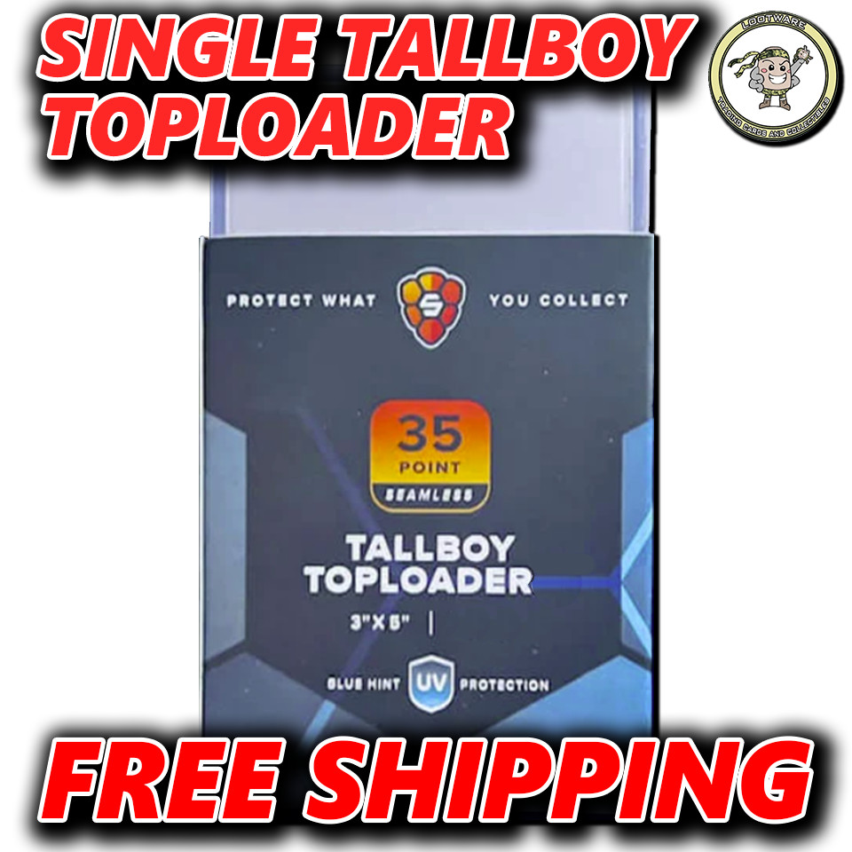 Shellz 3" x 5" Tallboy (Tall) Single Clear Top Loader (Toploader)