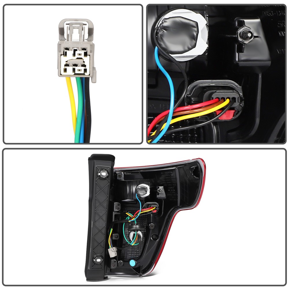 Tail Light Assembly For 2011-2015 Ford Explorer [LED Type] Left Driver Side