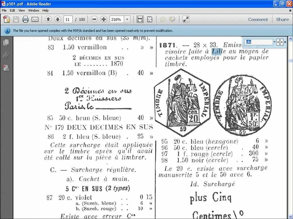Forbin 3rd Edition REVENUE STAMPS CATALOGUE A-Z Timbres Fiscaux 797pp - CD
