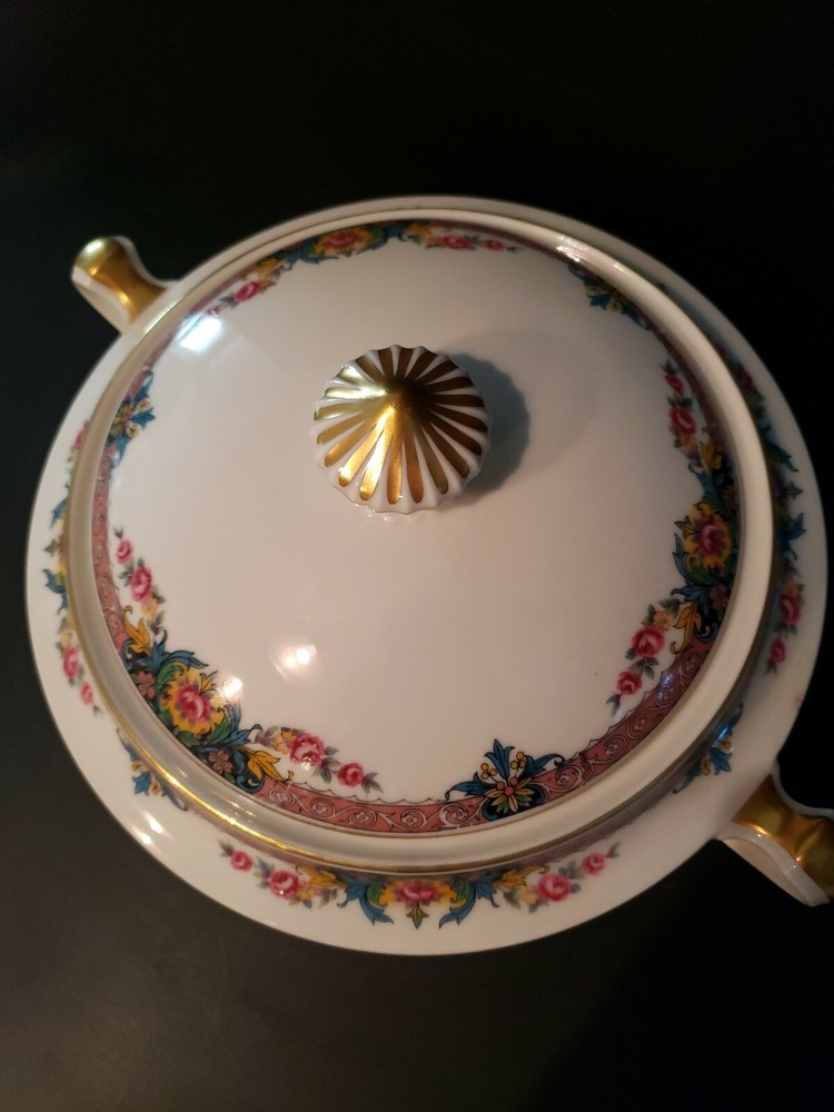 Haviland GENEVA Round Covered Vegetable Dish EXCELLENT