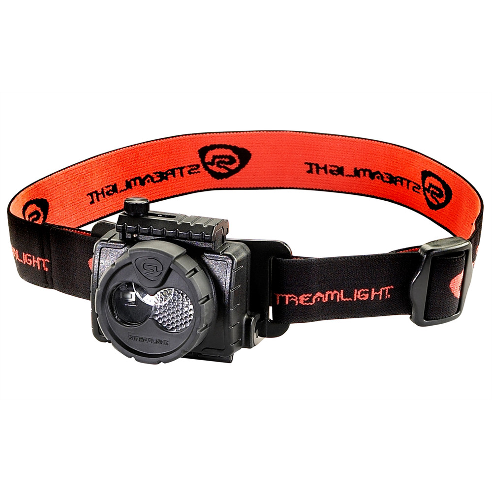 Streamlight 61601 Double Clutch Rechargeable Headlamp, Black