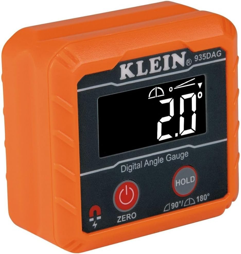 Klein Tools 935DAG Digital Electronic Level & Angle Gauge 0-180° Precision Tool