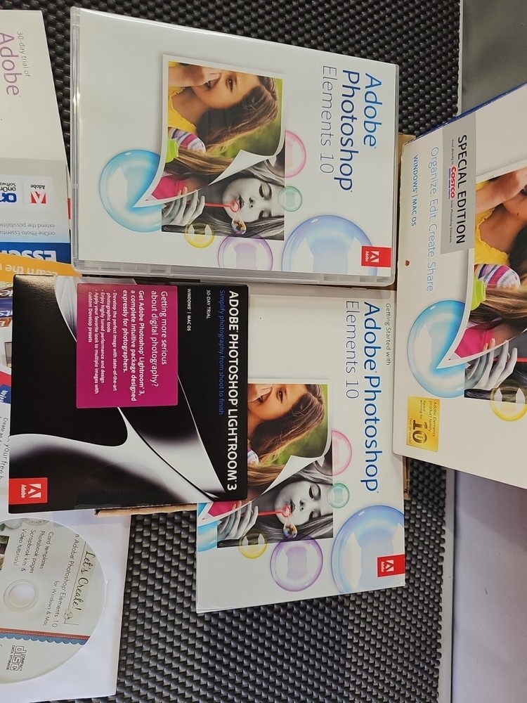 Adobe Photoshop Elements 10 (Open Box Never Use)