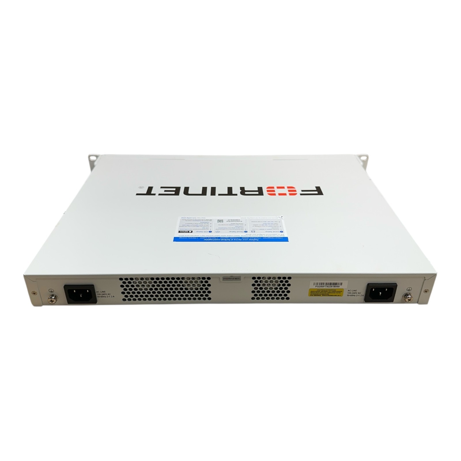 Fortinet FortiGate 200F Firewall Network Security Appliance FG-200F