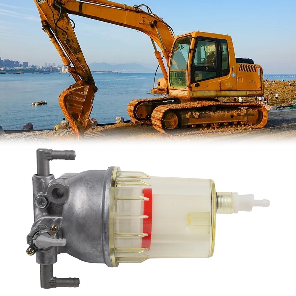 Fuel Water Separator Aluminium Base Replacement For Excavator Separator
