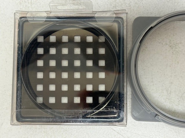 Everbilt Watershield Shower System 4 in. Bronze Square Grid Drain Grate