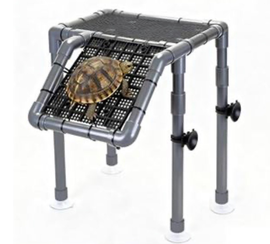 Battbeyle Turtle Basking Platform Dock w/ Ramp & Suction Cups for Aquariums