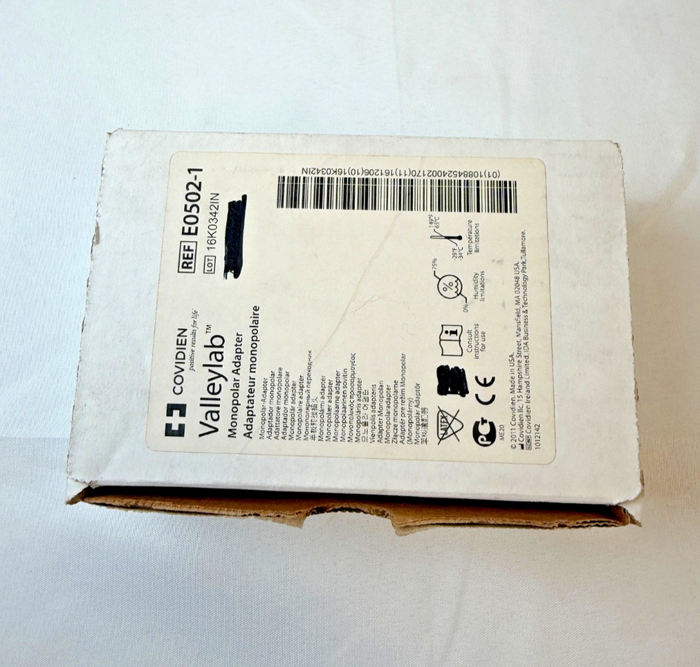 Covidien ValleyLab E0502-1 Monopolar Adapter Bovie Adaptor