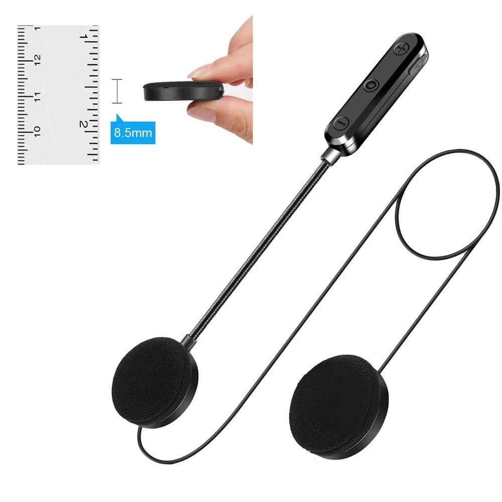 WATERPROOF BLUETOOTH HELMET HEADPHONES FOR MOTORCYCLE HEADSET MP3 INTERCOM