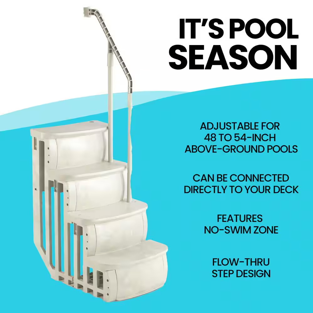 Entry Smart Step for above Ground Swimming Pool