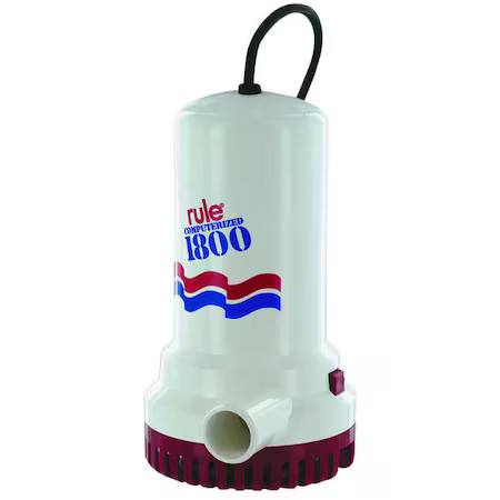 Rule A53s Pump,  Sensor Utility, 1/4 Hp, 110V