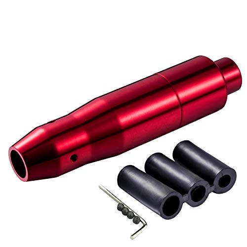 Automatic Shift Knob with Push Button Shifter Gear Stick Shifting Lever Red