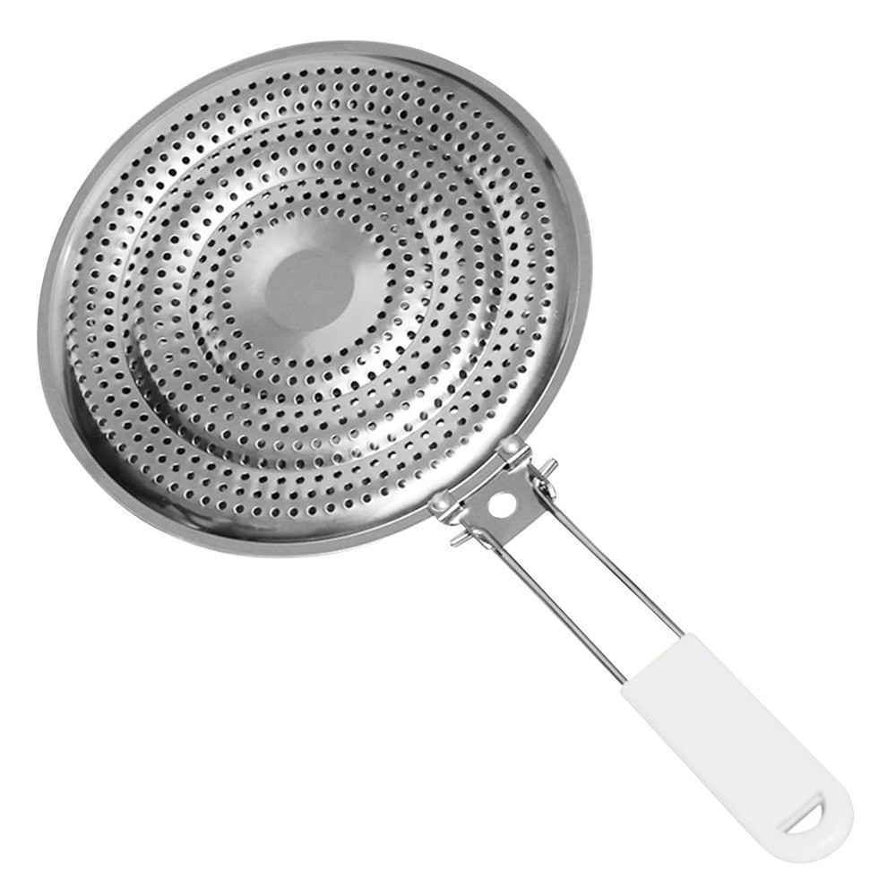 Heat DiffuserStainless Steel Heat Diffuser With Cool Touch Handle for Gas and...