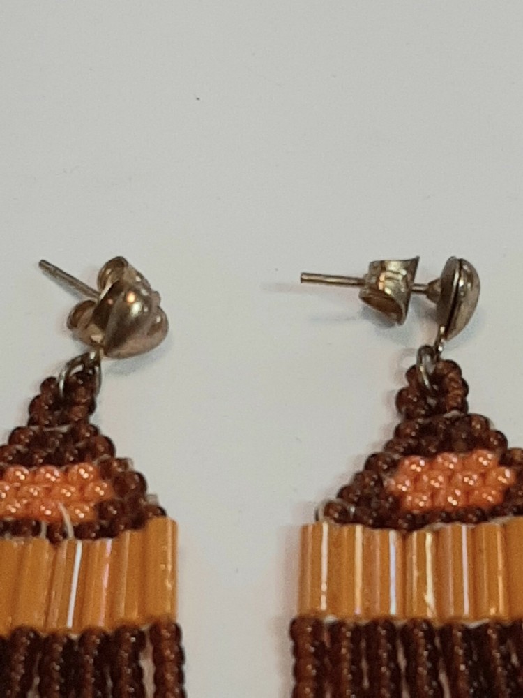 Beaded Earrings Dangling
