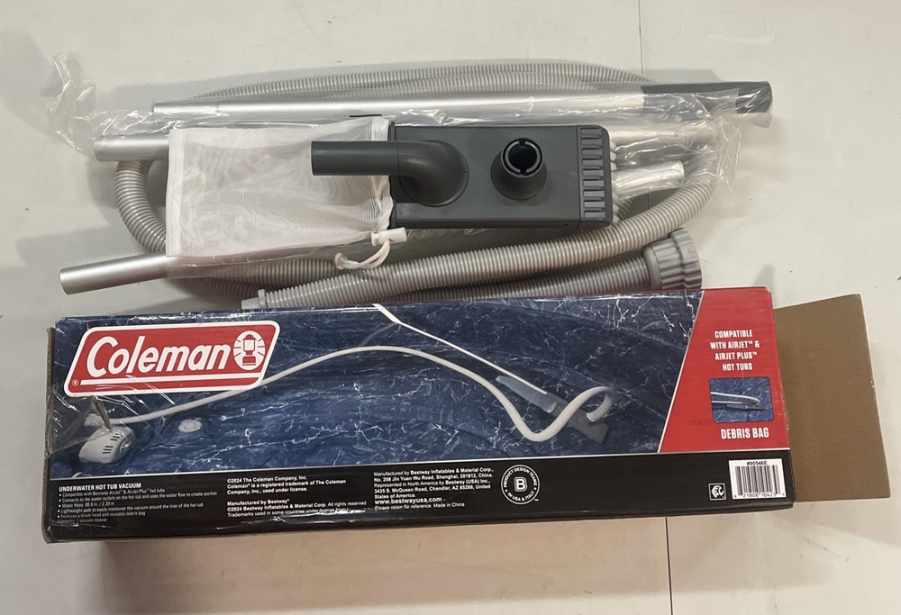 Coleman Hot Tub Underwater Vacuum Cleaning Debris Tool Set for Airjet /Plus