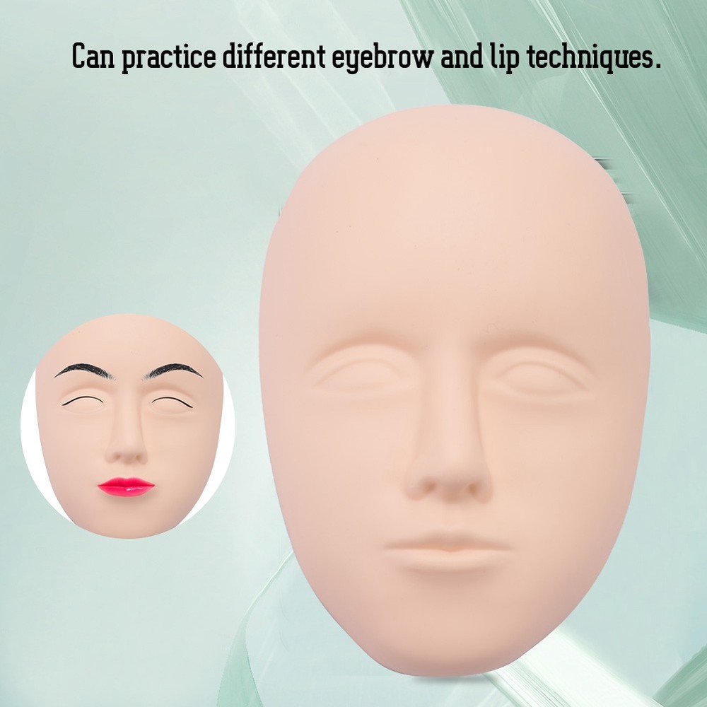 2 Types Tattoo Practice Skin For Eyebrow Microblading Training