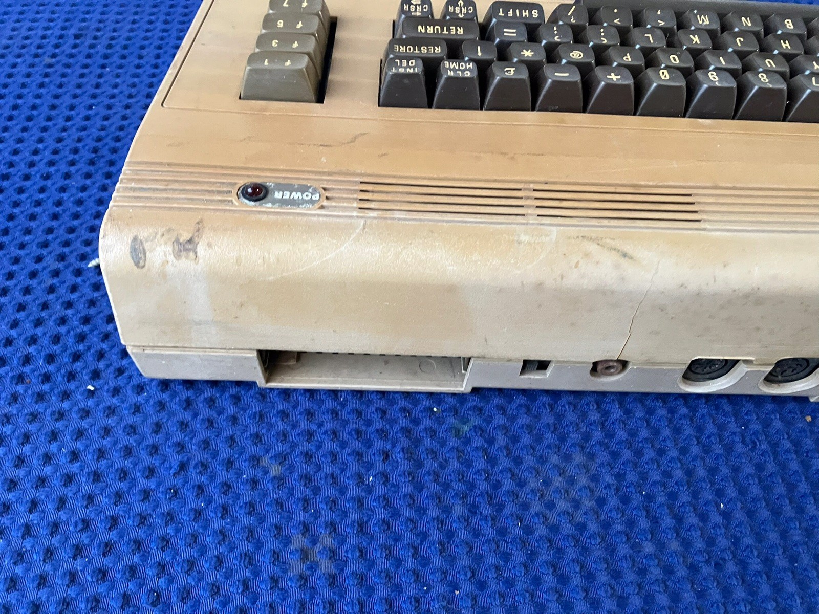 Vintage Commodore 64 Computer Not Working For Parts Or Repair.