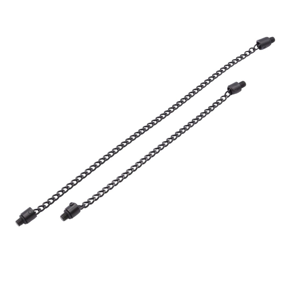 Carp Bobbin Chains Indicators Spare Chains Black m5 thread 6" 9" - Carper Tackle