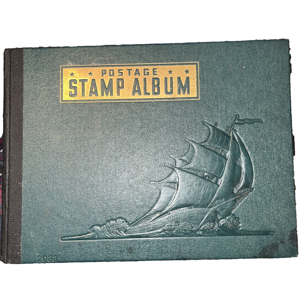 The Modern Collectors Postage Stamp Album Whitman Publishing is Used  Age Damage