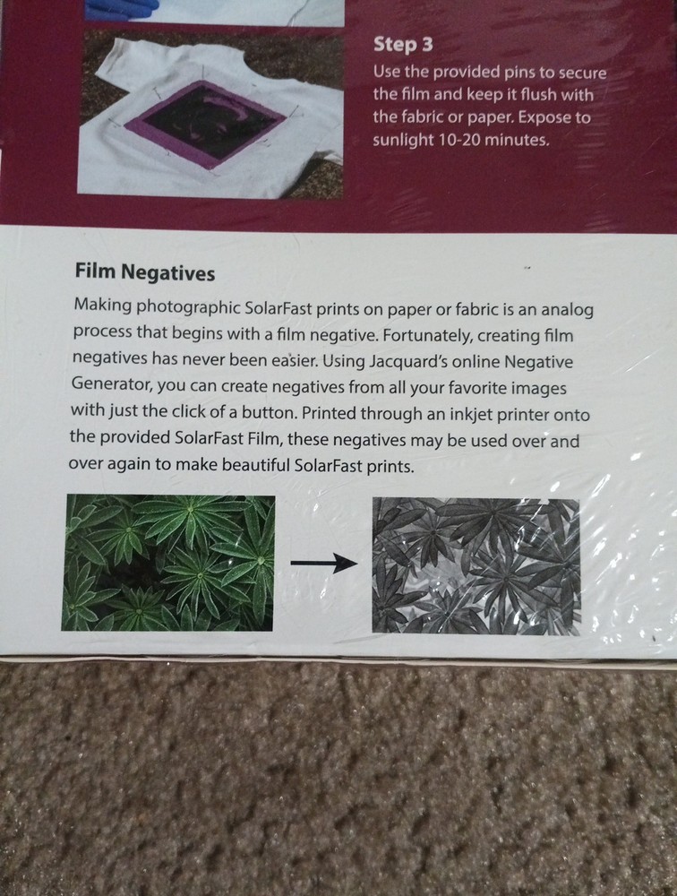 Jacquard Solarfast Starter Kit