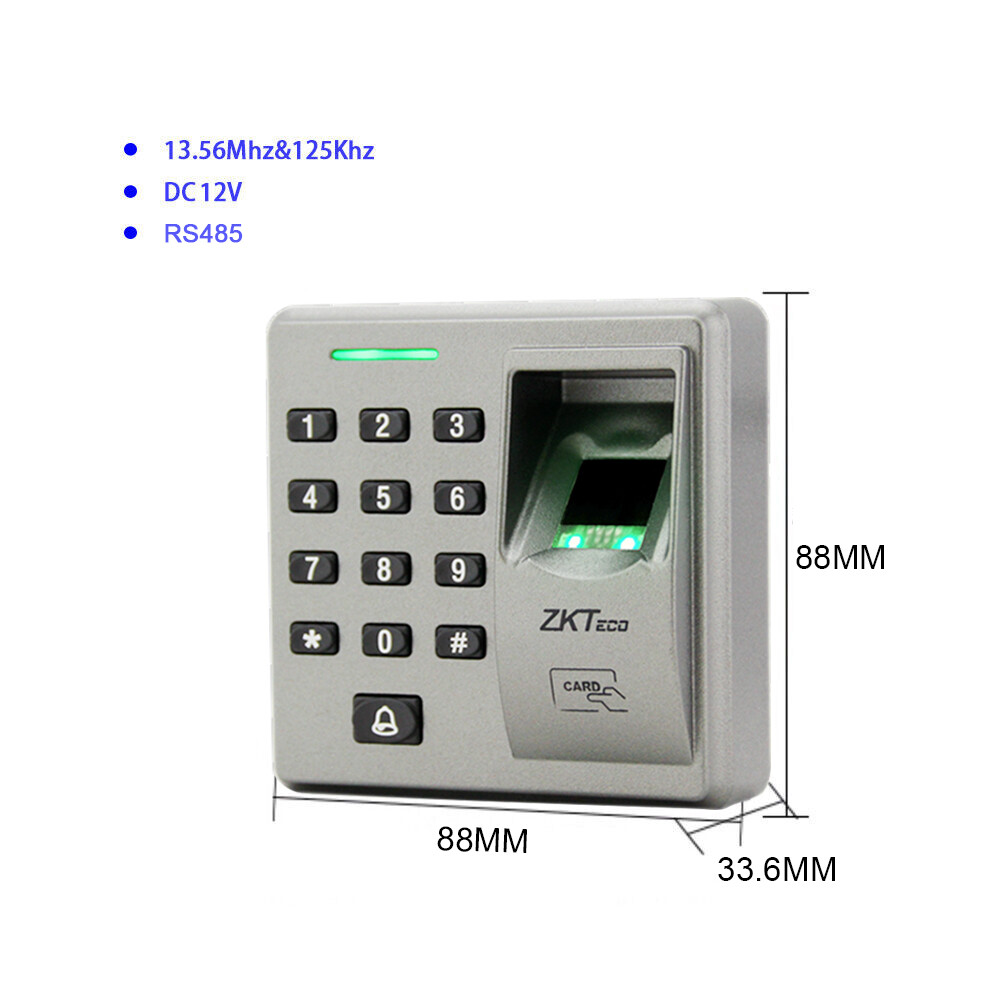 ZK HighSpeed Biometric Fingerprint Password EM/IC Infrared Optical Sensor/reader