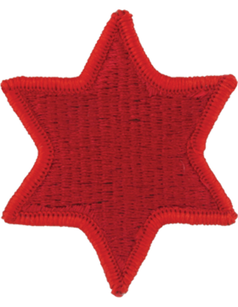 6th Infantry Division Patch