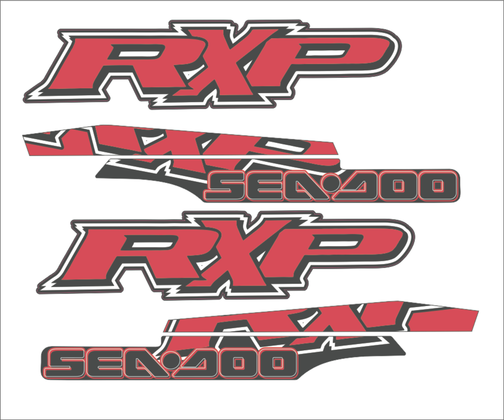 SEADOO RXP 215 2007 Graphics / Decal / Sticker Kit RED