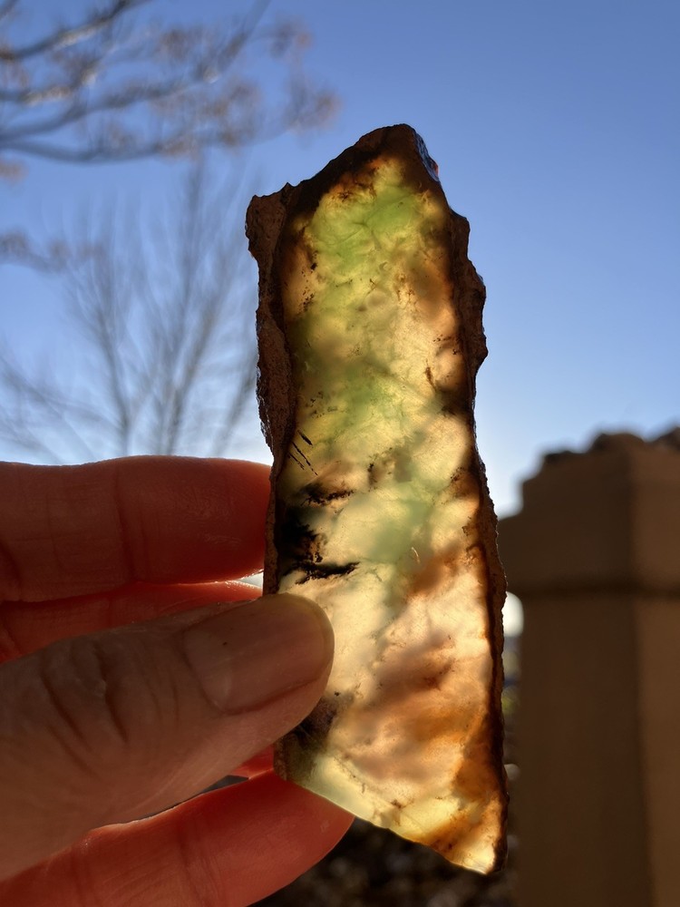 Chrysoprase Slab