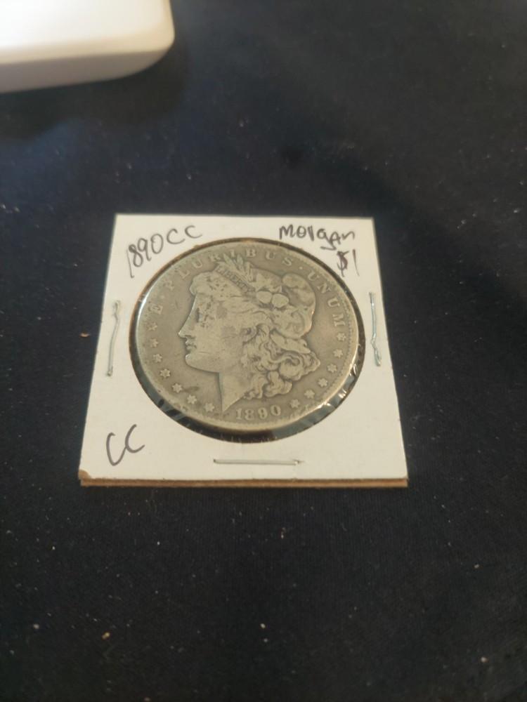 1890 CC Morgan Silver Dollar