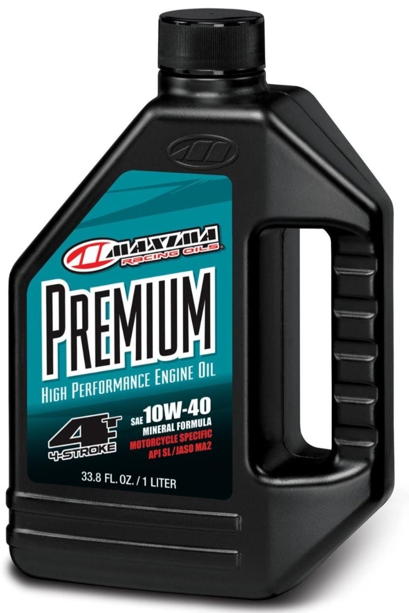 Maxima Premium Oil Change NGK Spark Plug & HiFLo HF112 Kawasaki KLX 110 110L