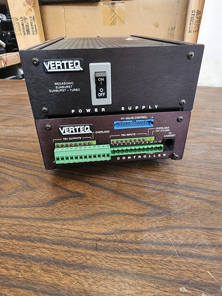 VERTEQ  Power Supply + Megasonic Controller