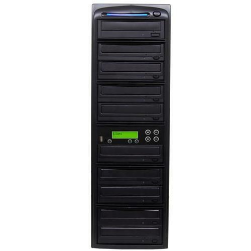 Produplicator USB Drive to 9 CD DVD Duplicator: Flash Memory to Disc Copier