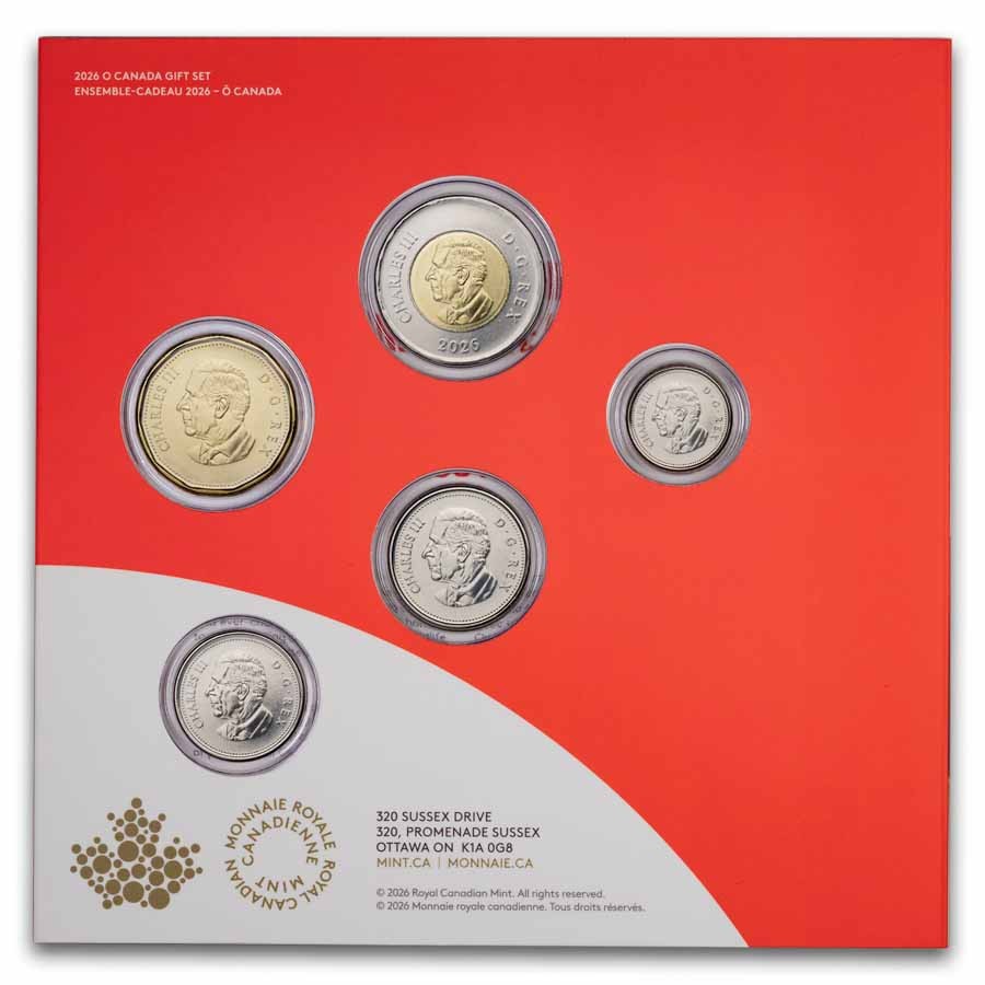 2026 Canada Gift Set O Canada BU (In Card)