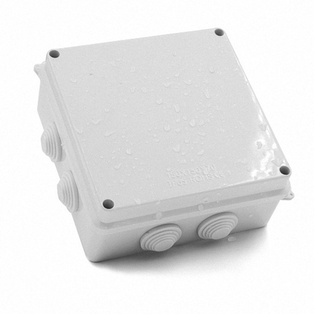 Weatherproof Plastic Electrical Cable Connector Box for Outdoor Applications