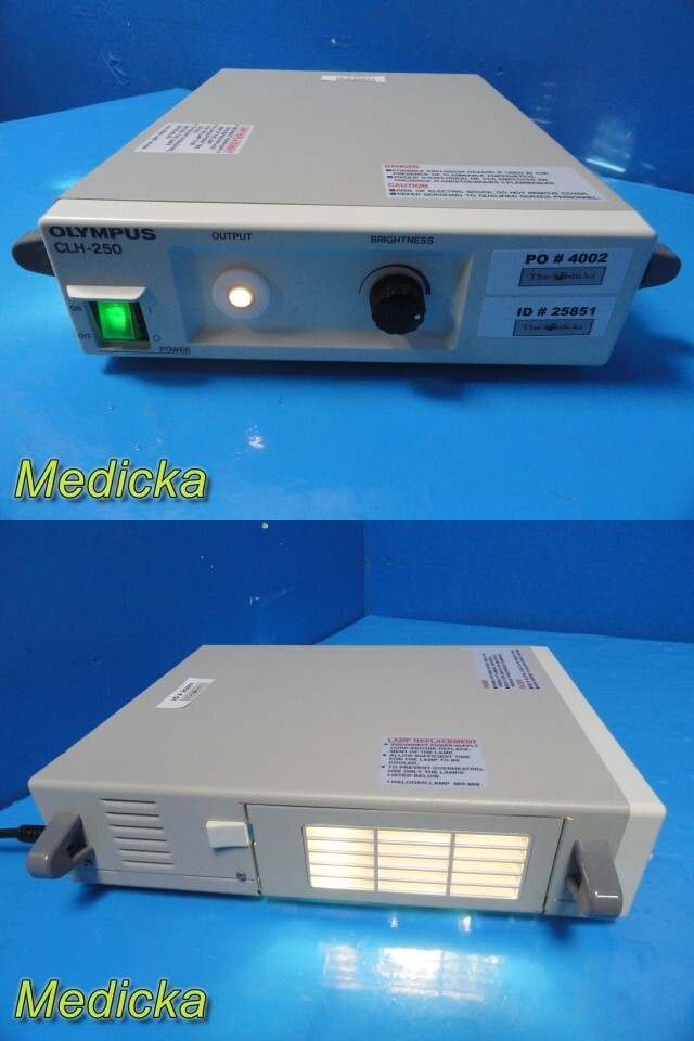 Olympus  CLH-250  Halogen Lamp Light Source ~ 25851
