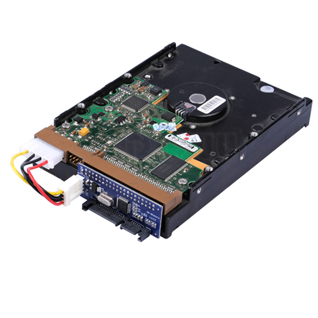 40 Pin Female SATA IDE to 22 Pin Male Adapter PATA 3.5" Card for T1 Converter US