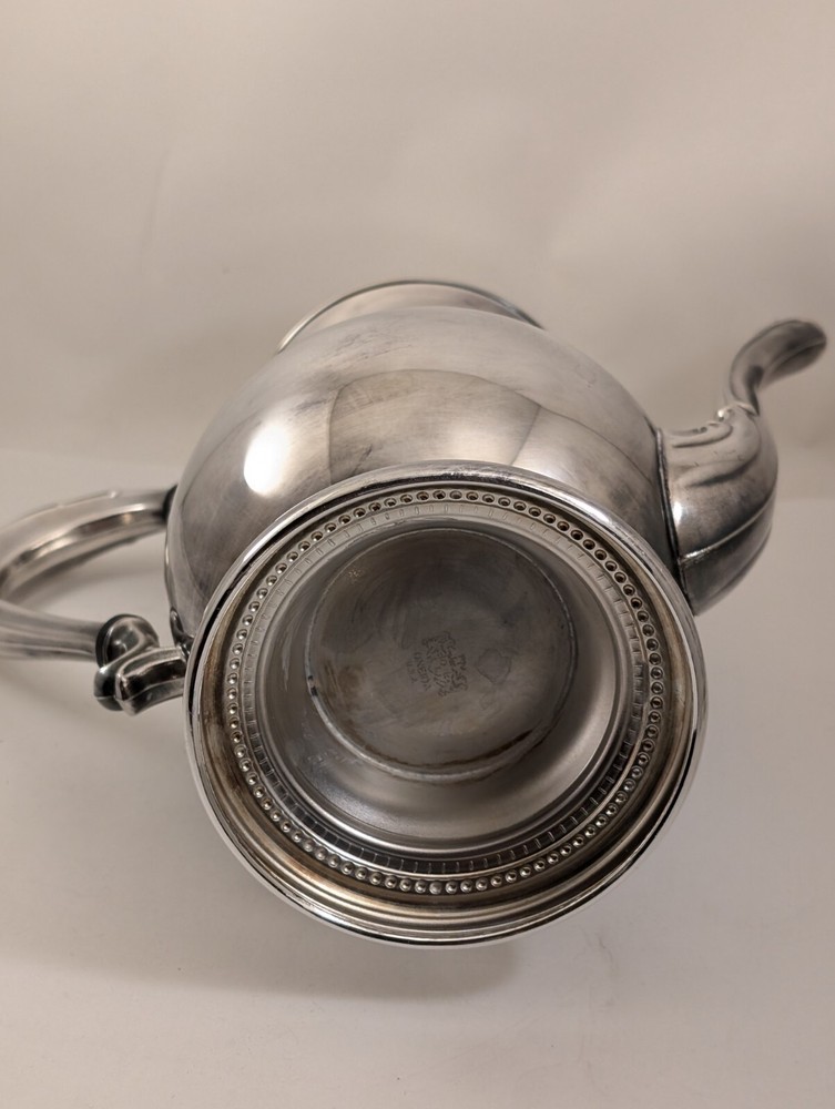 Vintage Oneida JEFFERSON Hollow-Ware Silverplate Teapot