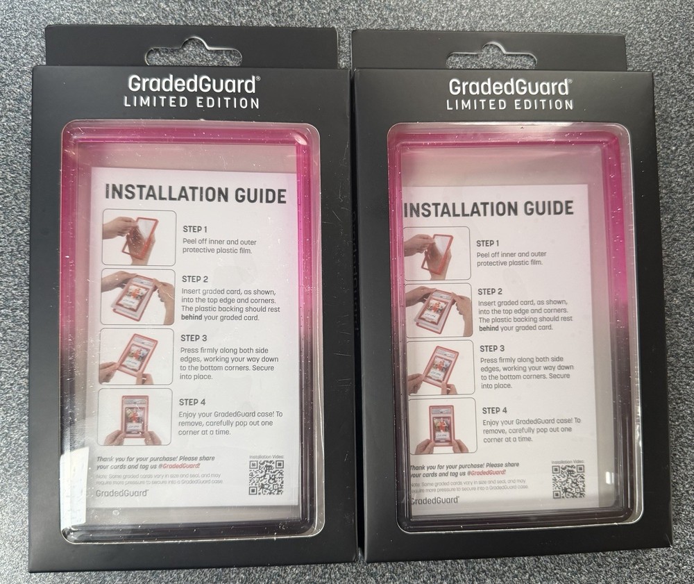 2 NEBULA GradedGuard PSA Cases Graded Guard Protector Limited Edition