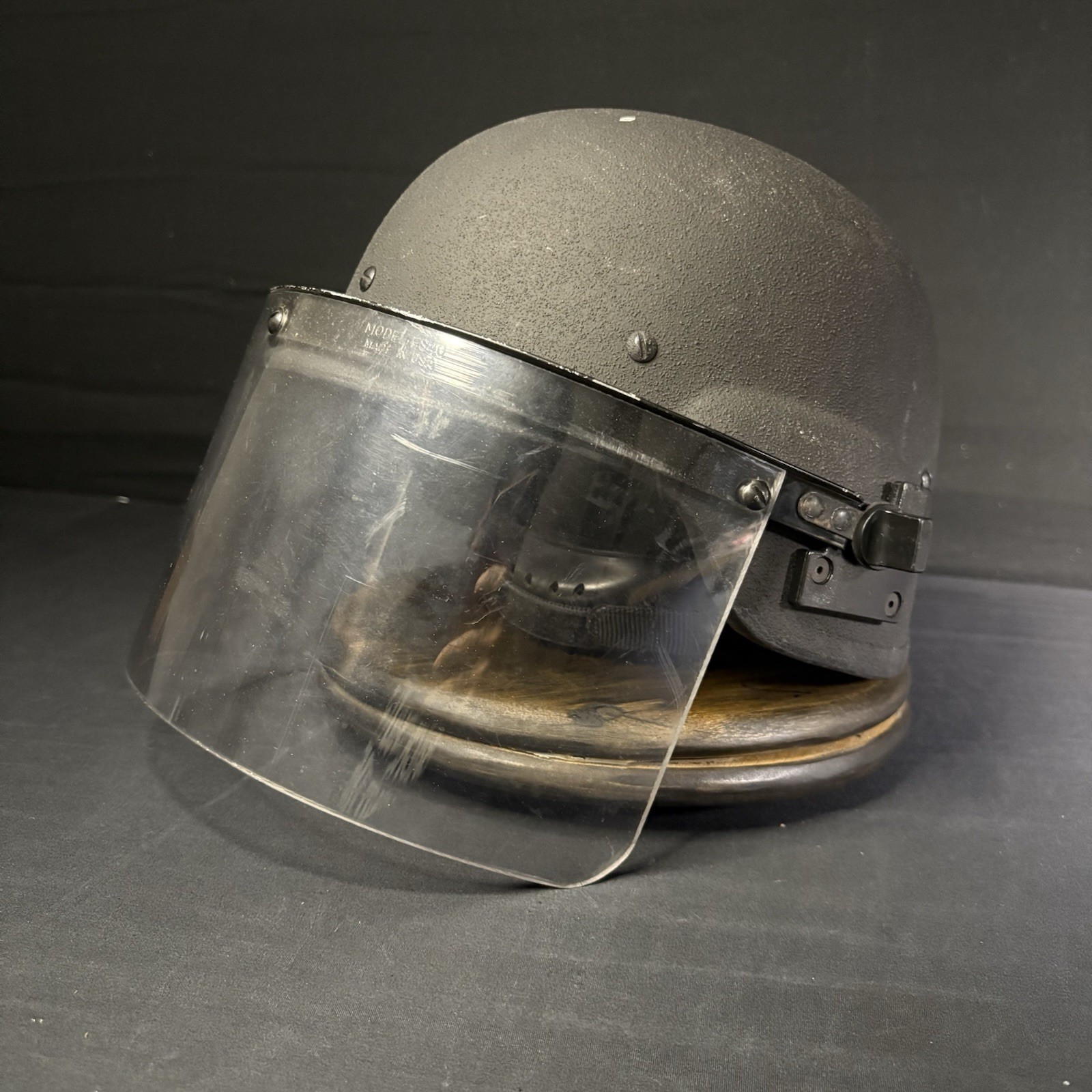 Bullet Proof 3A IIIA Helmet Size Large USA Made Removable Face Shield