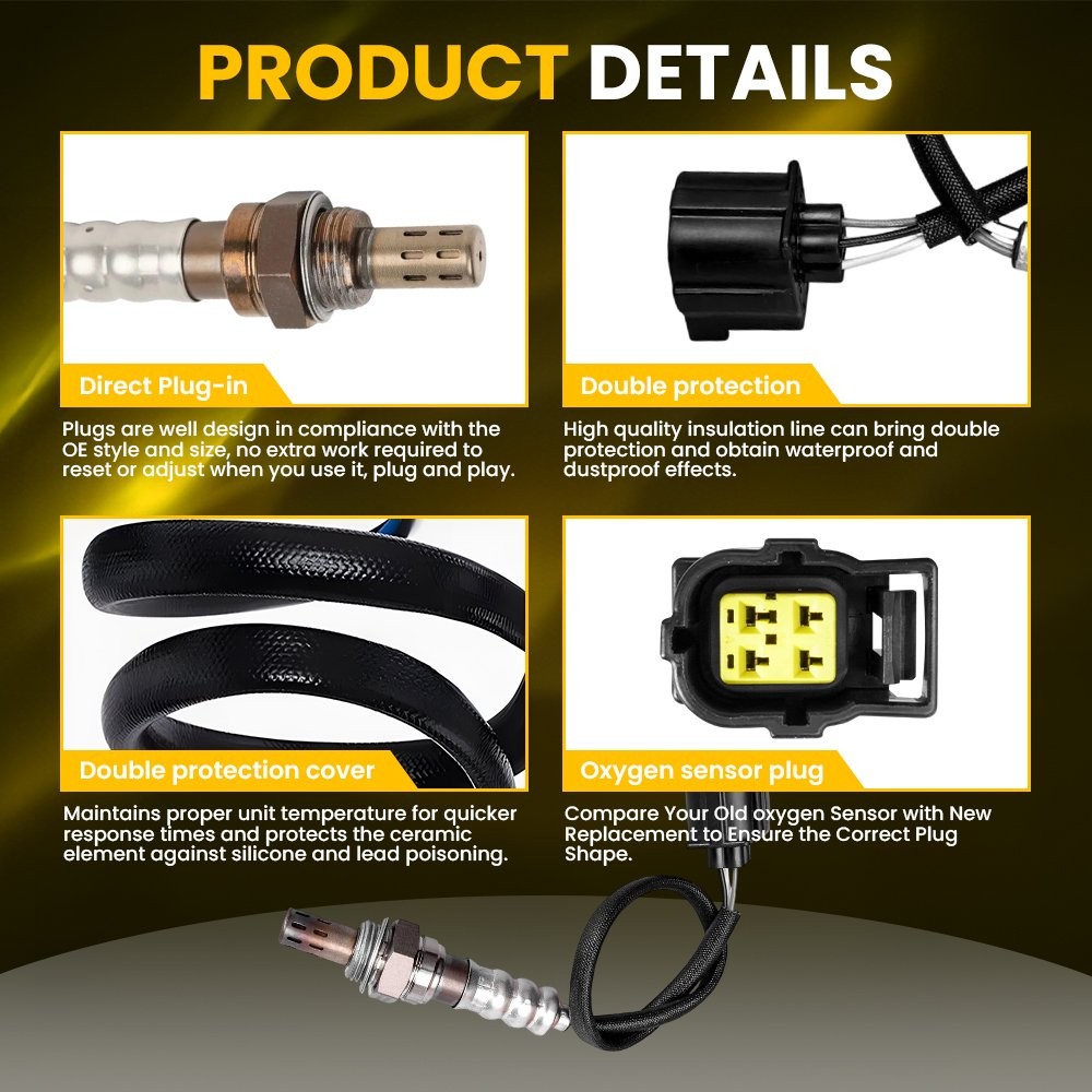 2x Upstream & Downstream Oxygen O2 Sensor For Chrysler 200 Jeep Compass 234-4547