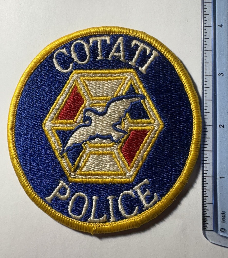 Cotati California Police Patch