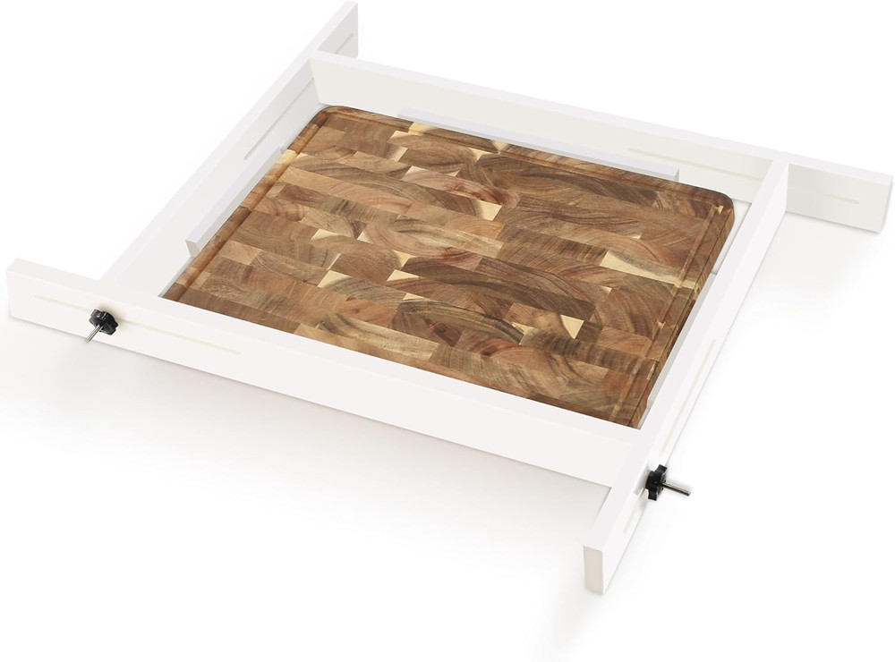 Adjustable Router Template Guide for Woodworking and Cutting Board Grooves