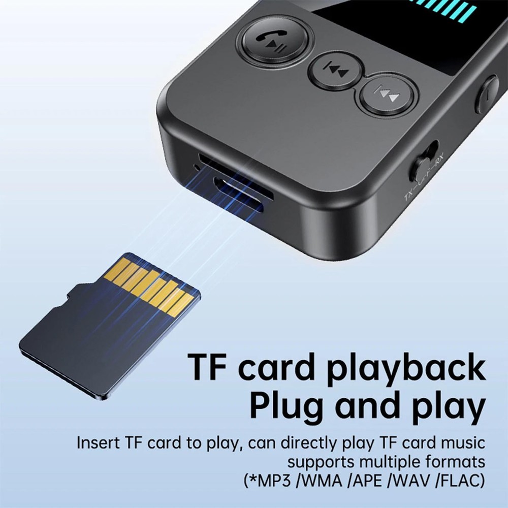 5.4 Version Wireless Bluetooth Audio Adapter with 3.5mm Jack and Included Cables