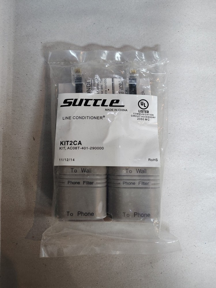 Two Suttle Line Conditioners KIT2CA KIT, AC08T-401-290000