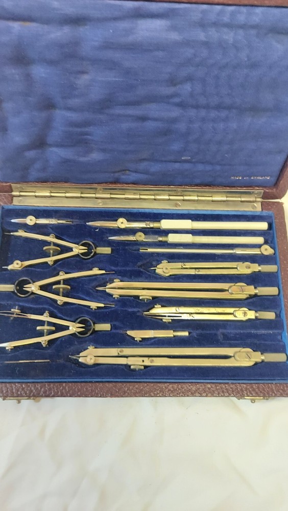Vintage Draughtsmans / Engineers Drawing Set.