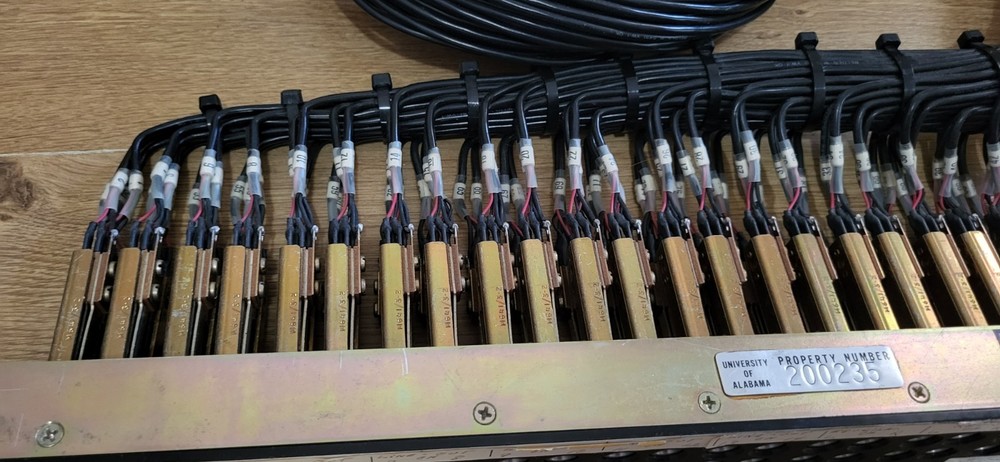 Gentner pre-wired patch panel 920-241-001 with the cables attached (2 available)