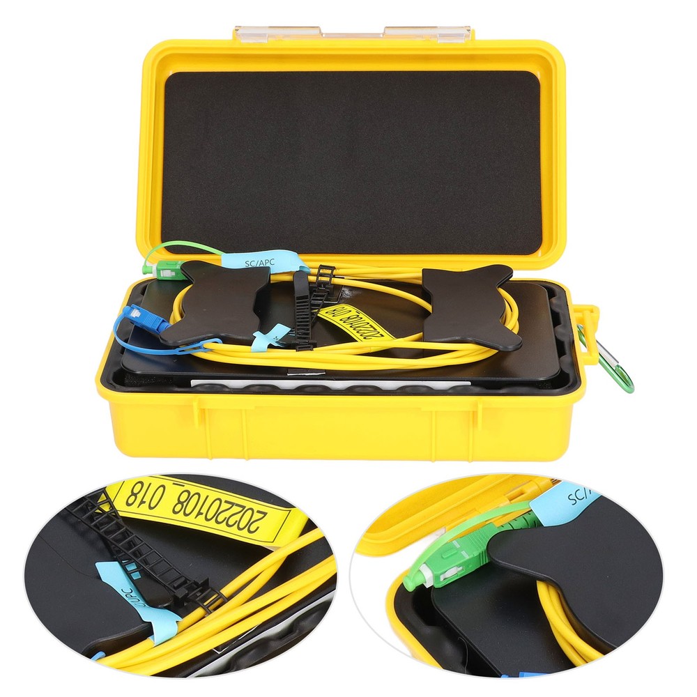 OTDR Cable Box Singlemode 500 Meter Fiber Optic Dead Zone Test Tool New