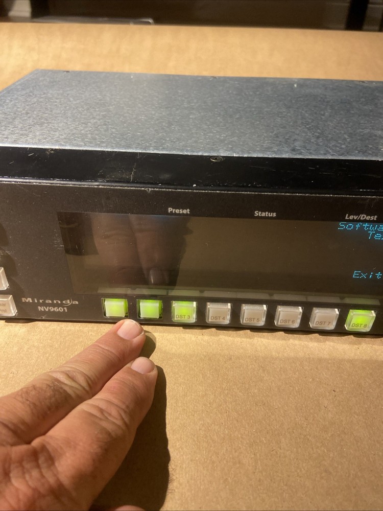 Miranda Technologies NV9601 Control Panel NVISION 9000 Router Control Eystem