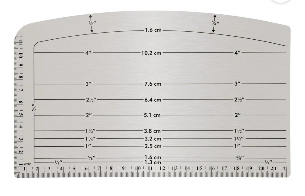 Dritz Ezy-Hem Gauge Measure Tool Hemming Tool Sewing